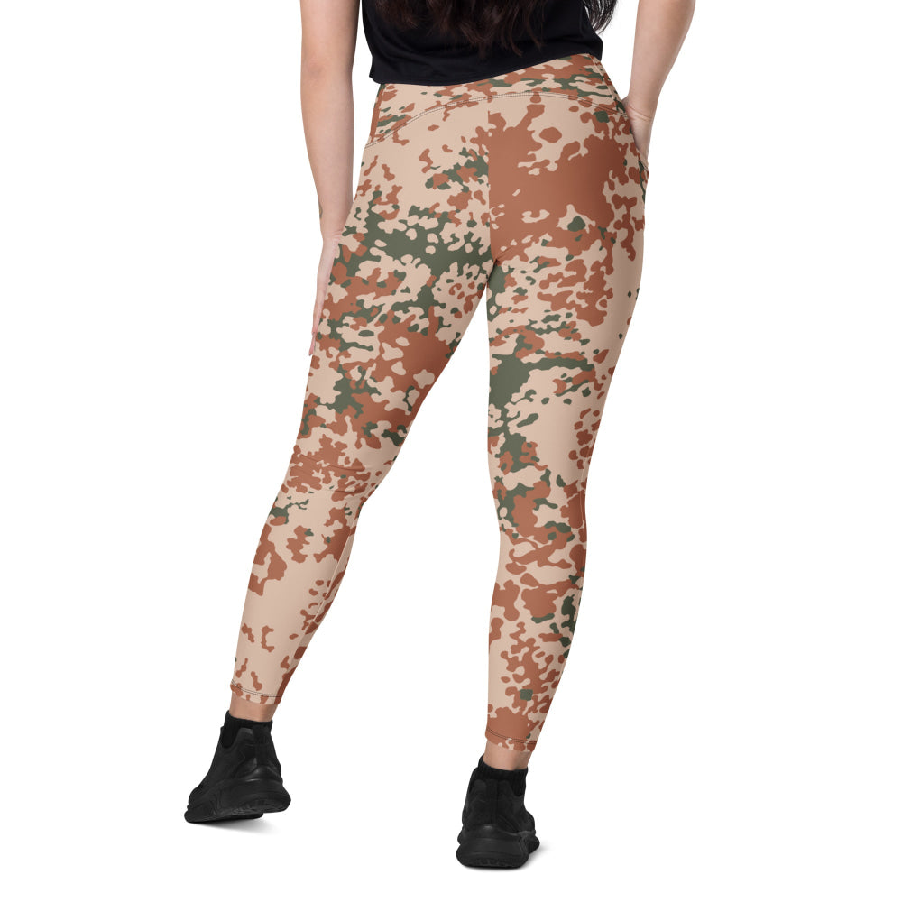 Danish M01 Desert CAMO Leggings with pockets - Womens With Pockets