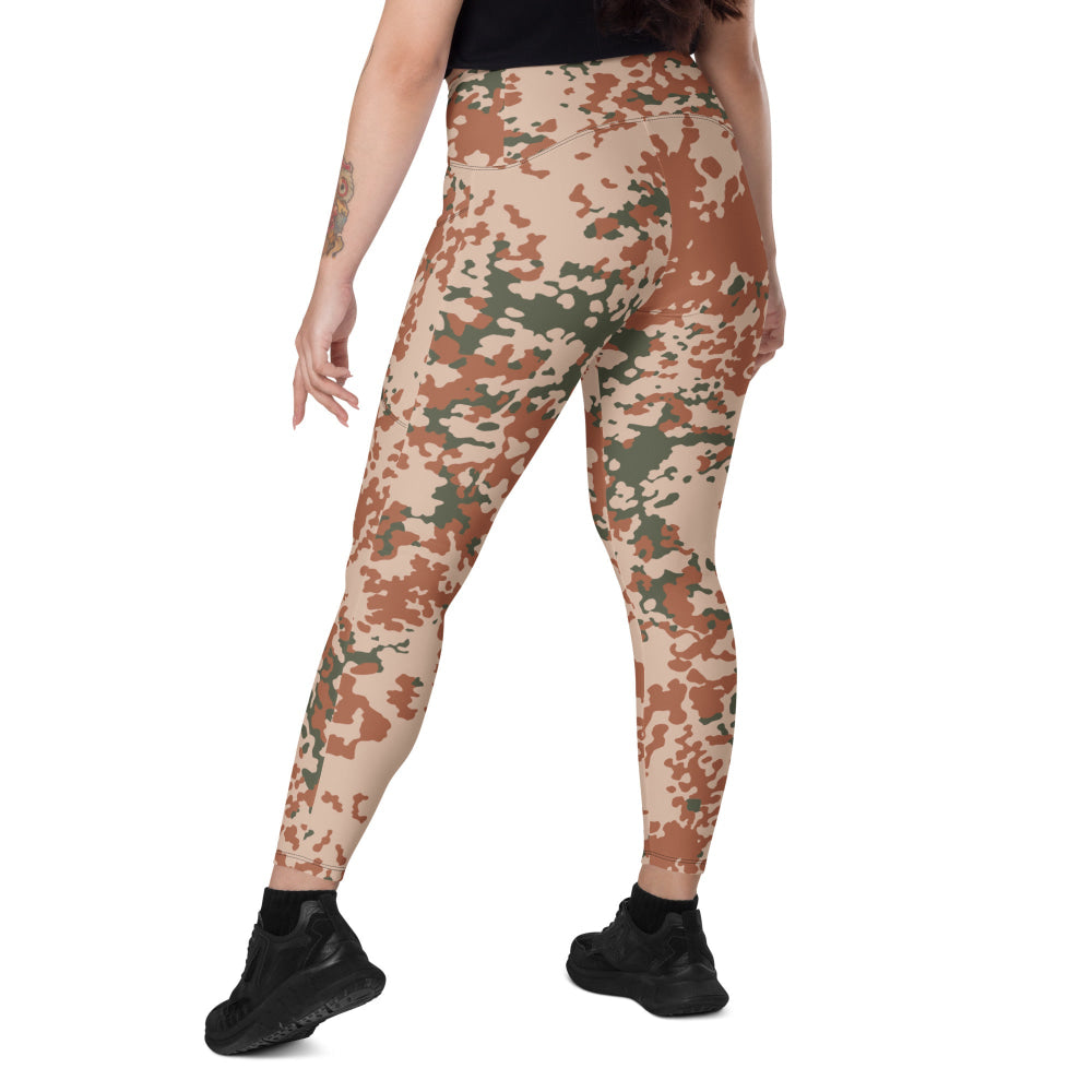 Danish M01 Desert CAMO Leggings with pockets - Womens With Pockets