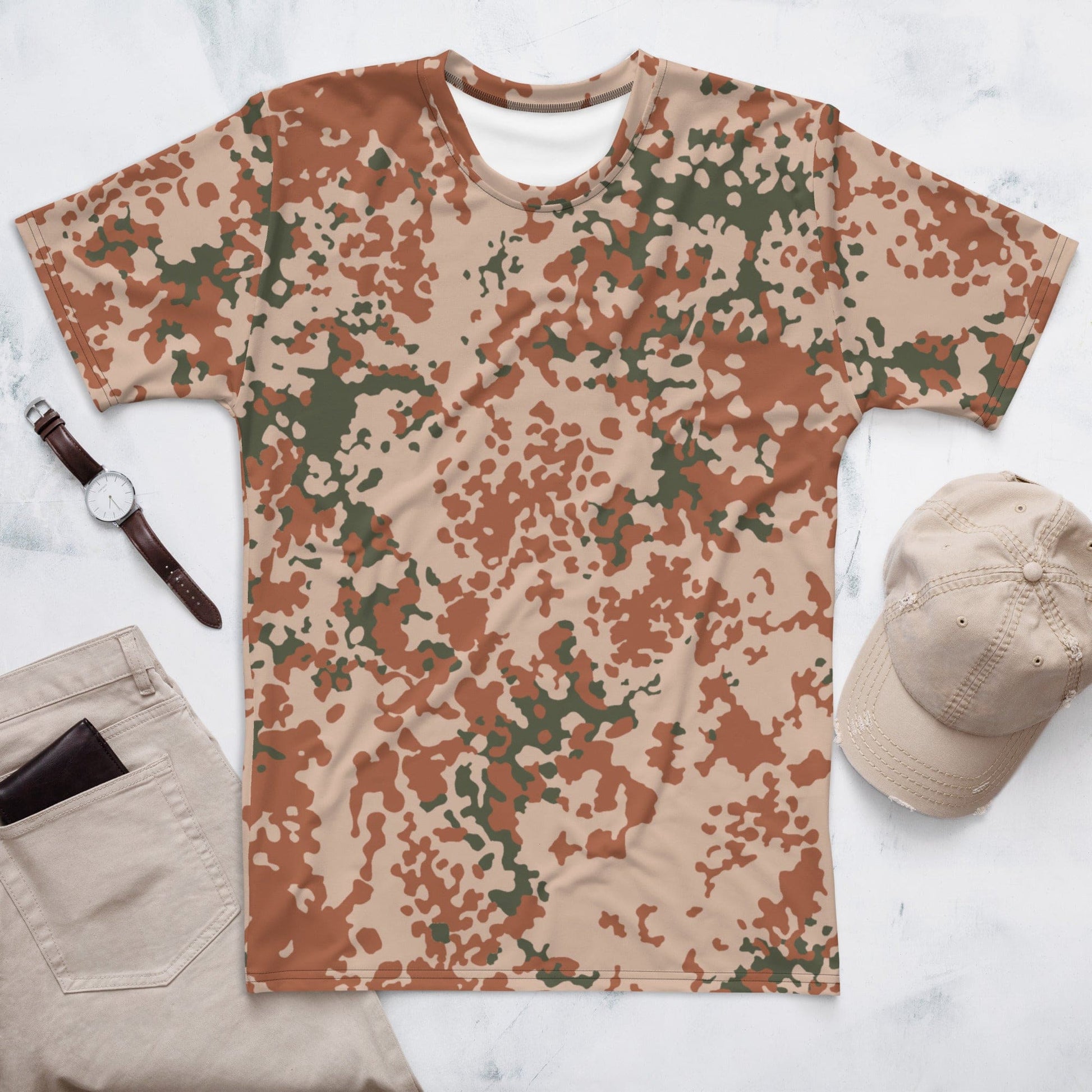 Danish M01 Desert CAMO Men’s T-shirt - XS - Mens T-Shirt