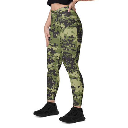 Danish M84 CAMO Leggings with pockets - Womens With Pockets