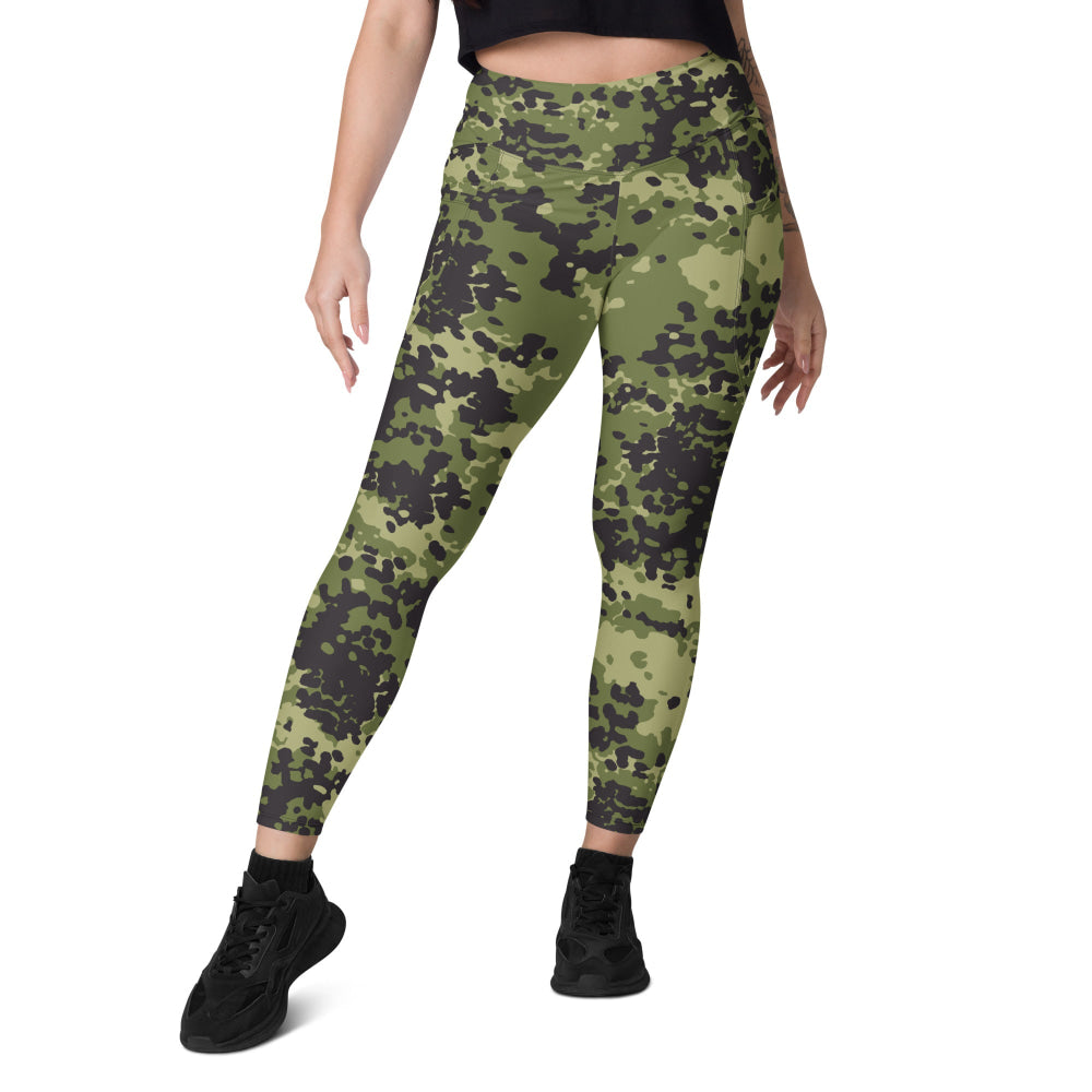 Danish M84 CAMO Leggings with pockets - Womens With Pockets