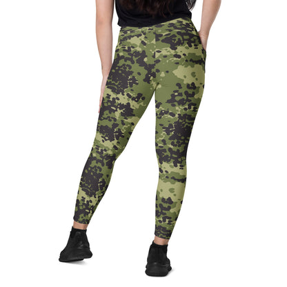 Danish M84 CAMO Leggings with pockets - Womens With Pockets