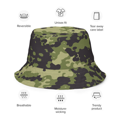 Danish M84 CAMO Reversible bucket hat - Bucket Hat