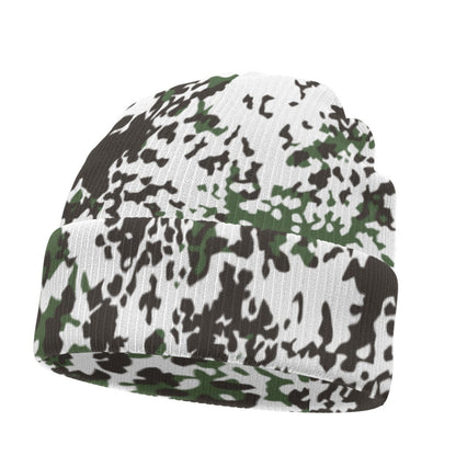 Danish M84 Snow CAMO Knitted Beanie - U / White