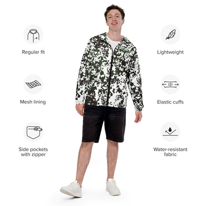 Danish M84 Snow CAMO Men’s windbreaker - Mens Windbreaker