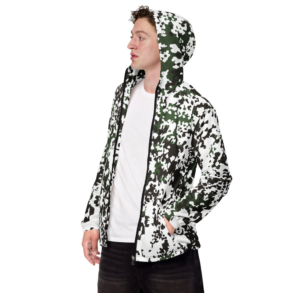 Danish M84 Snow CAMO Men’s windbreaker - XS - Mens Windbreaker