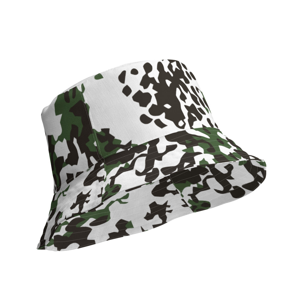 Danish M84 Snow CAMO Reversible bucket hat - Bucket Hat