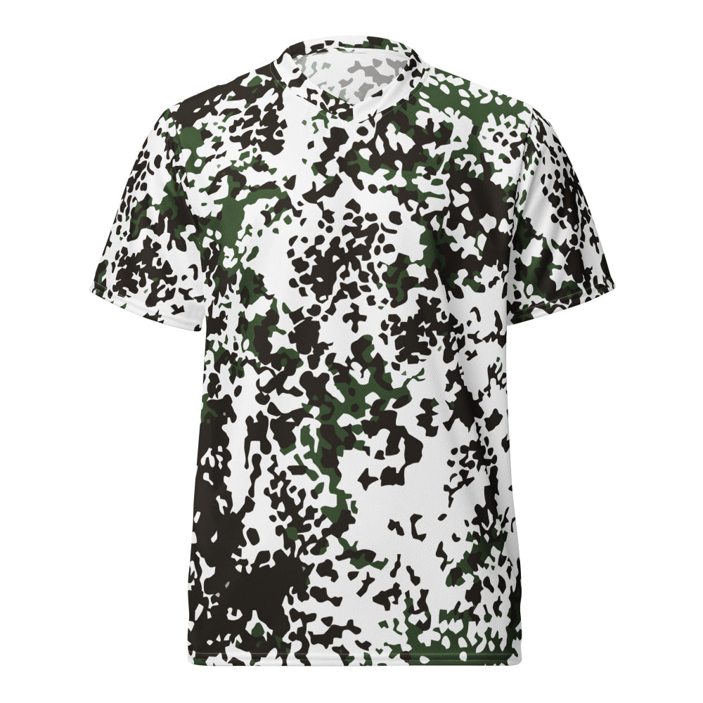 Danish M84 Snow CAMO unisex sports jersey - Unisex Sports Jersey