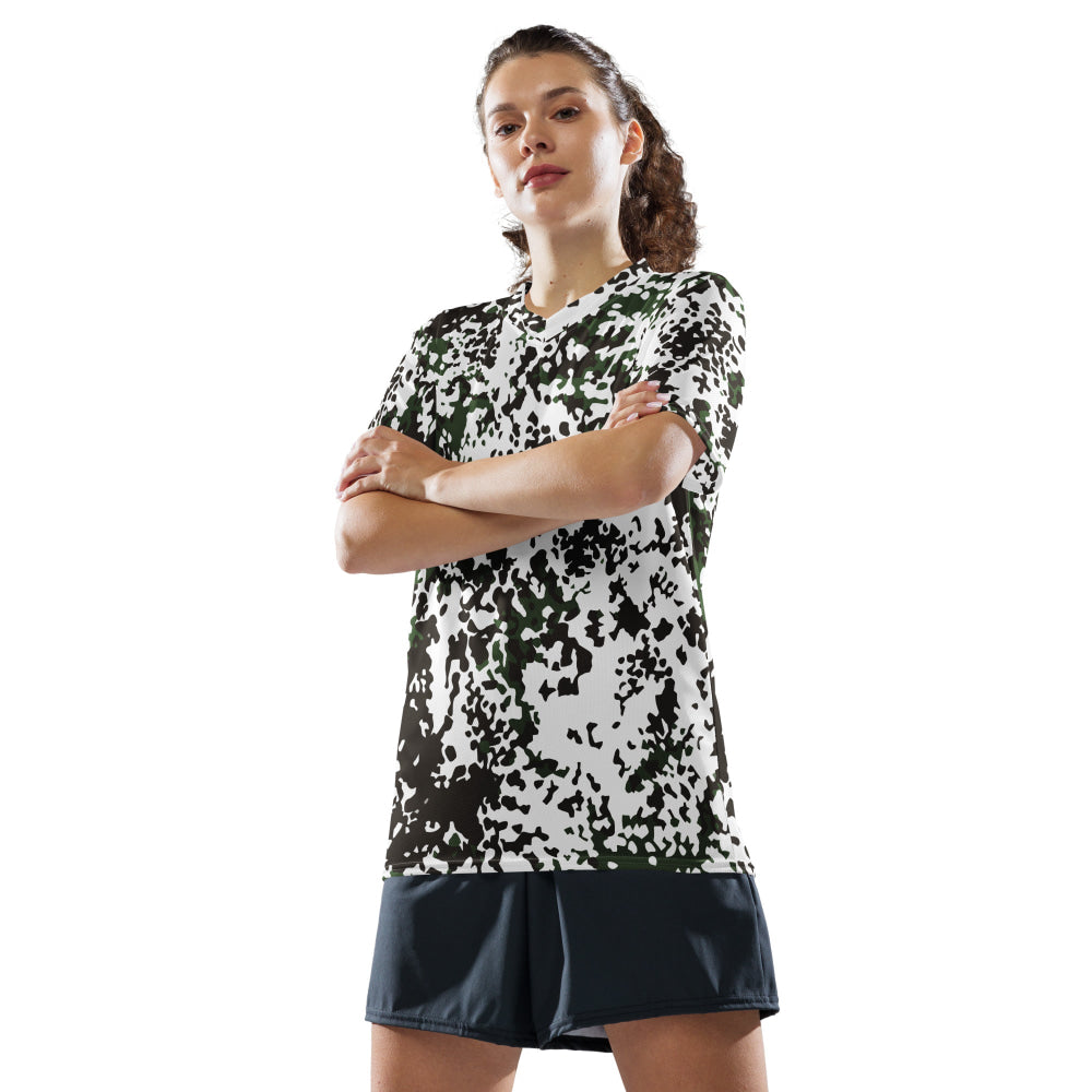 Danish M84 Snow CAMO unisex sports jersey - Unisex Sports Jersey