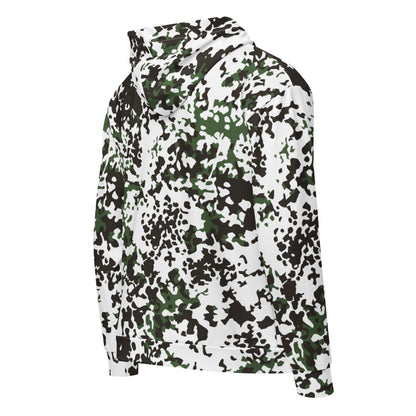 Danish M84 Snow CAMO Unisex zip hoodie - Zip Hoodie