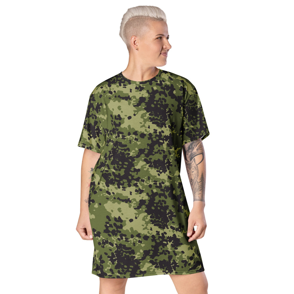 Danish M84 CAMO T-shirt dress - 2XS - Womens T-Shirt Dress