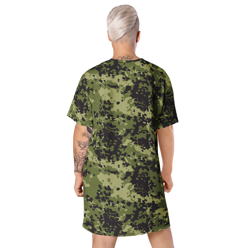 Danish M84 CAMO T-shirt dress - Womens T-Shirt Dress