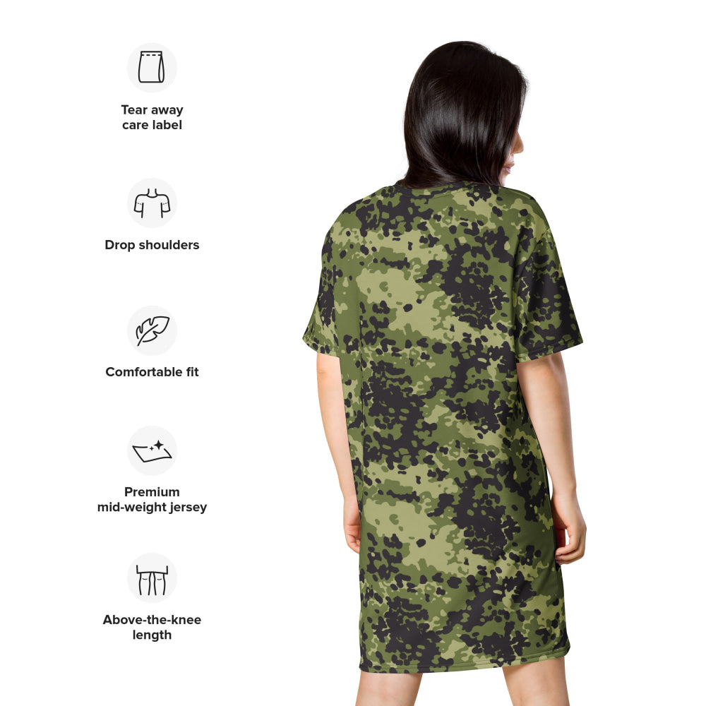 Danish M84 CAMO T-shirt dress - Womens T-Shirt Dress