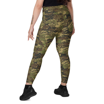 Deceptive CAMO Leggings with pockets - Womens With Pockets