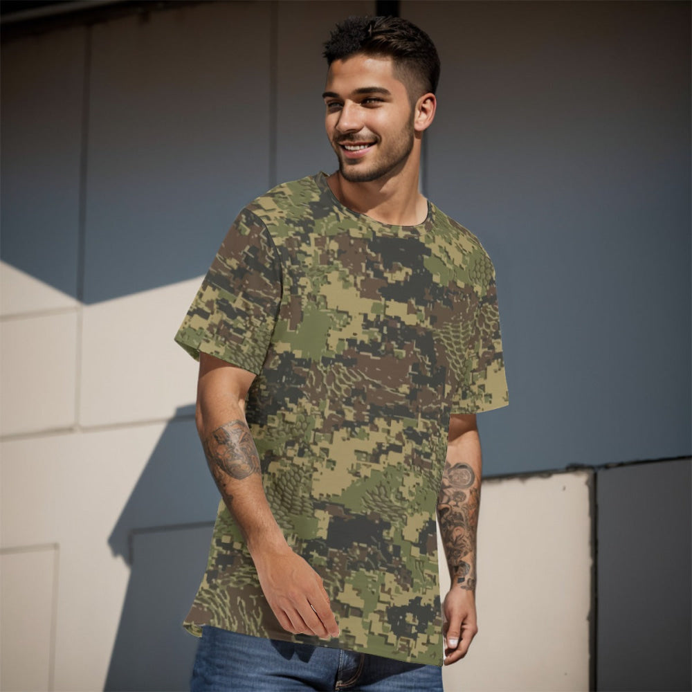 Deceptive CAMO Men’s 100% Cotton T-Shirt - Mens