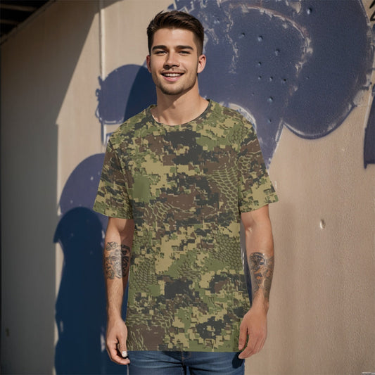 Deceptive CAMO Men’s 100% Cotton T-Shirt - XS / White - Mens