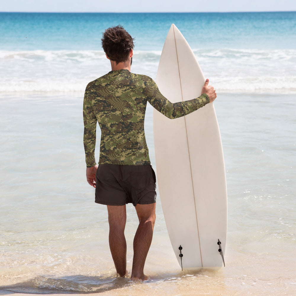 Deceptive CAMO Men’s Rash Guard - Mens