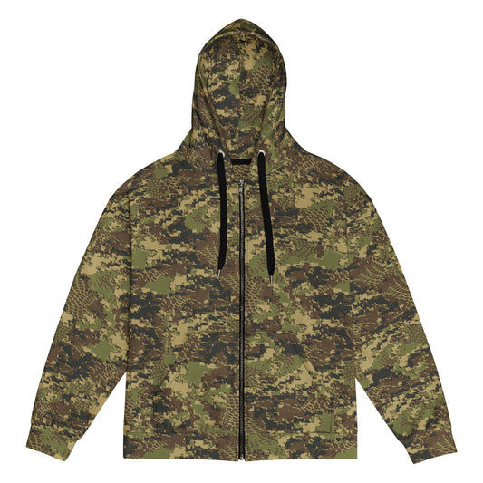 Deceptive CAMO Unisex zip hoodie - Zip Hoodie