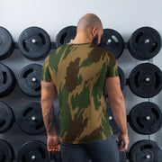 Denison 1959 Airborne Brushstroke Heritage CAMO Mens Athletic T-Shirt - Shirt