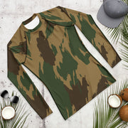Denison 1959 Airborne Brushstroke Heritage CAMO Mens Long-Sleeve Rash Guard - LS