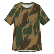 Denison 1959 Airborne Brushstroke Heritage CAMO Mens Short-Sleeve Rash Guard - 2XS - SS