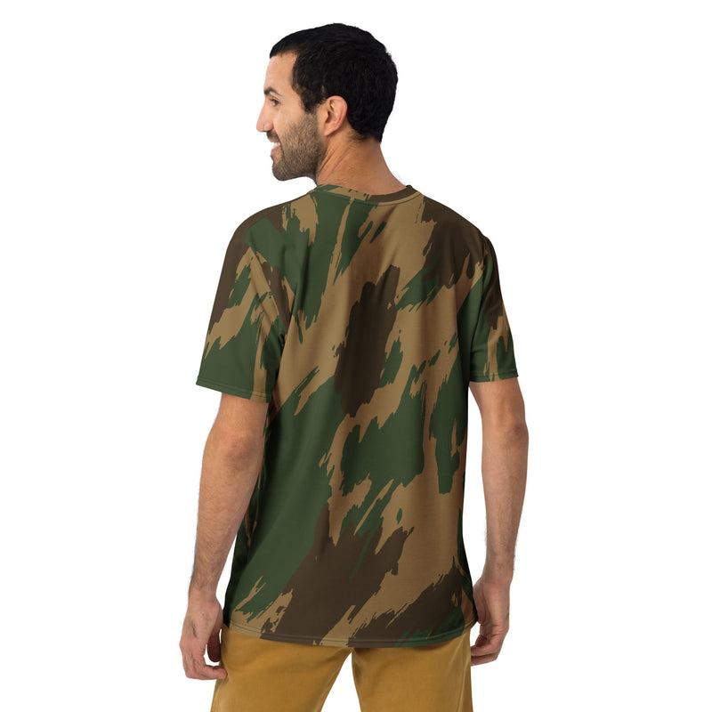 Denison 1959 Airborne Brushstroke Heritage CAMO Mens T-Shirt - Shirt - Tee