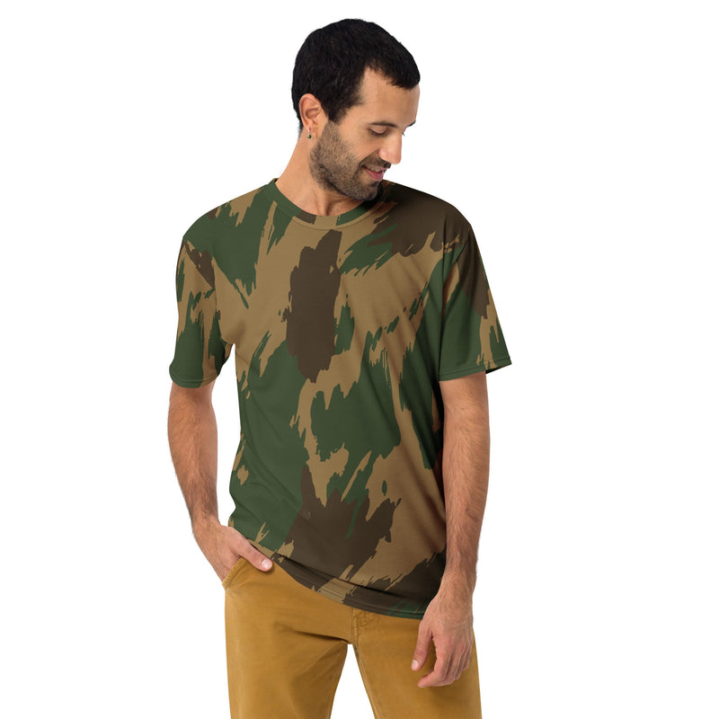 Denison 1959 Airborne Brushstroke Heritage CAMO Mens T-Shirt - Shirt - Tee