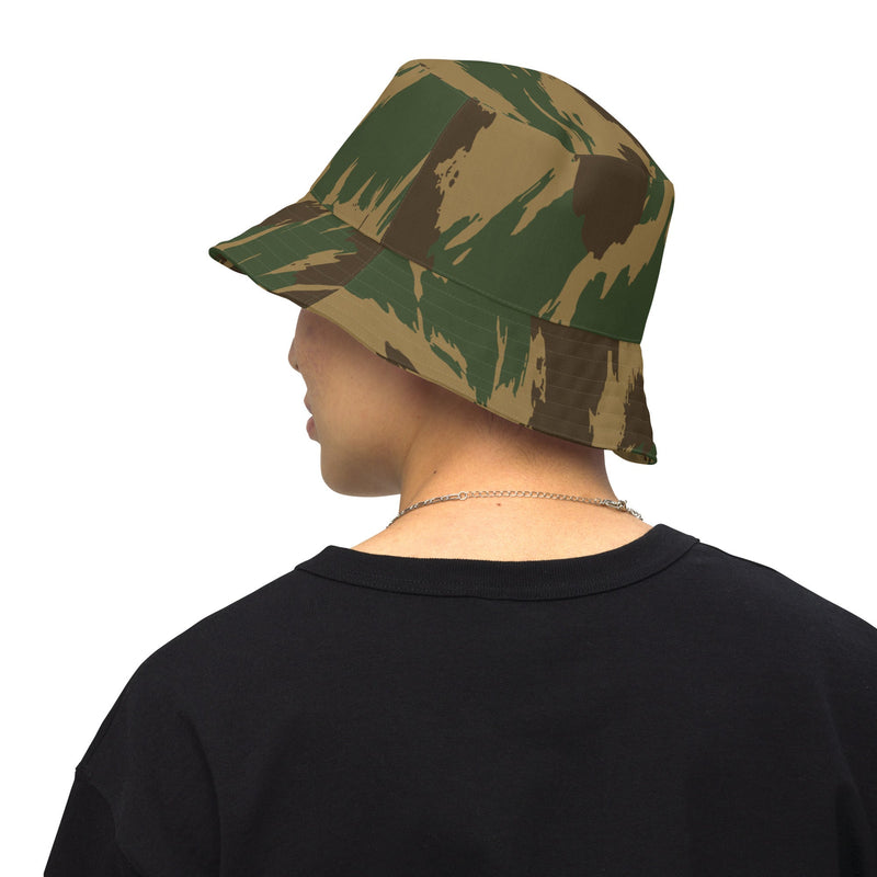 Denison 1959 Airborne Brushstroke Heritage CAMO Reversible Bucket Hat - XS - Head
