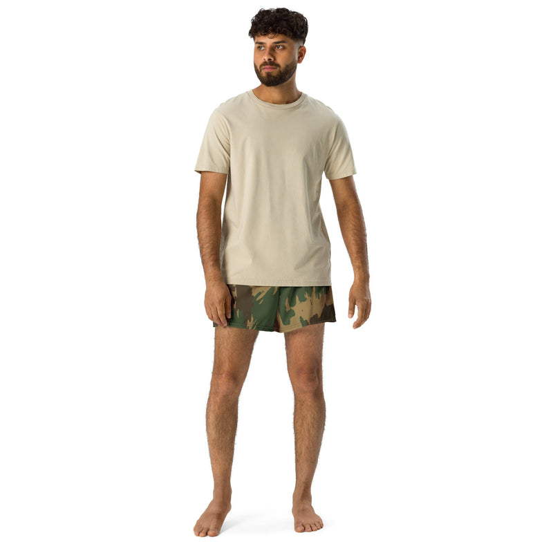 Denison 1959 Airborne Brushstroke Heritage CAMO Unisex Athletic Shorts