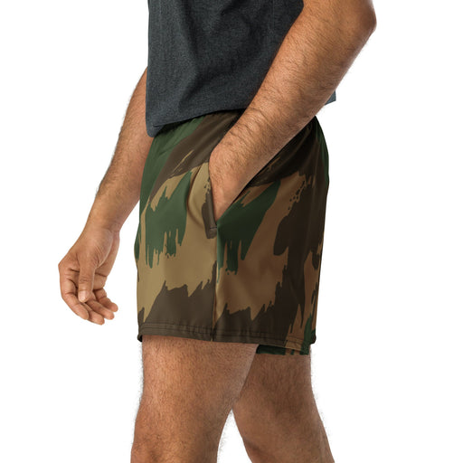 Denison 1959 Airborne Brushstroke Heritage CAMO Unisex Athletic Shorts - XS
