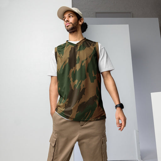 Denison 1959 Airborne Brushstroke Heritage CAMO Unisex Basketball Jersey - 2XS