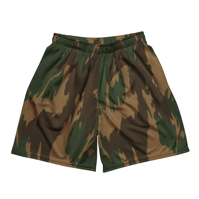 Denison 1959 Airborne Brushstroke Heritage CAMO Unisex Mesh Shorts - 2XS