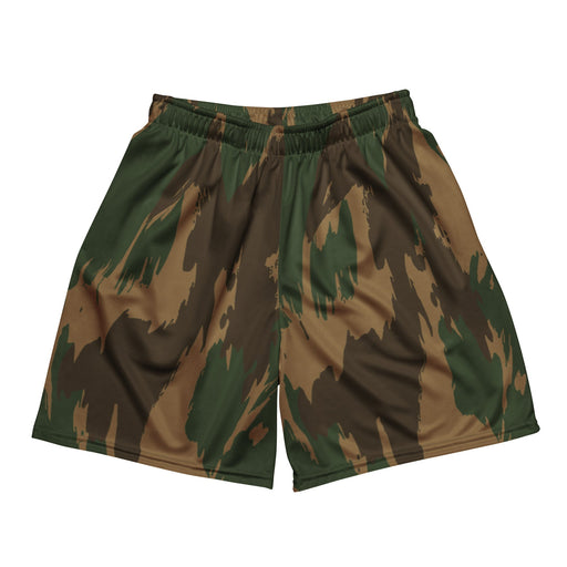 Denison 1959 Airborne Brushstroke Heritage CAMO Unisex Mesh Shorts - 2XS