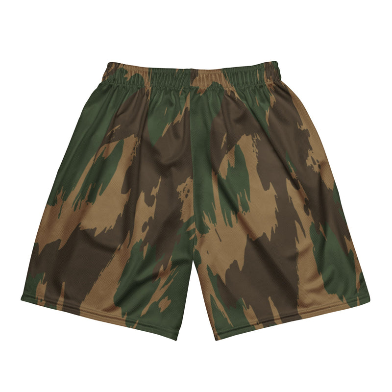 Denison 1959 Airborne Brushstroke Heritage CAMO Unisex Mesh Shorts