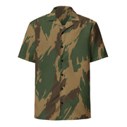 Denison 1959 Airborne Brushstroke Heritage CAMO Unisex Short-Sleeve Button Shirt - Button-Up