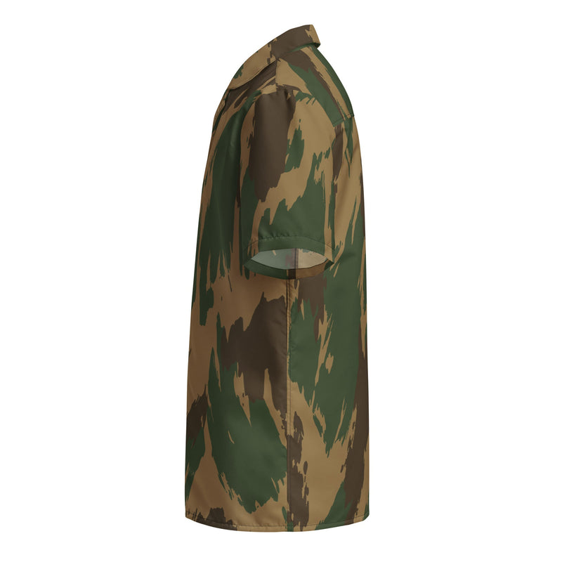 Denison 1959 Airborne Brushstroke Heritage CAMO Unisex Short-Sleeve Button Shirt - Button-Up