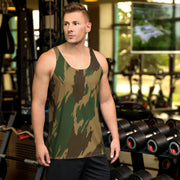 Denison 1959 Airborne Brushstroke Heritage CAMO Unisex Tank Top - XS - Shirt