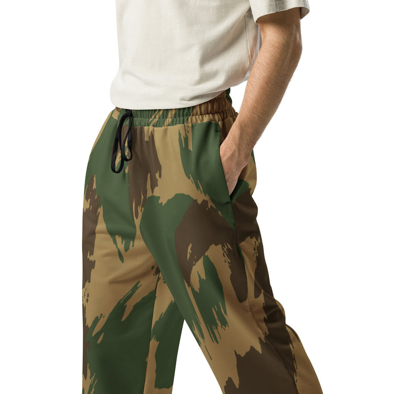 Denison 1959 Airborne Brushstroke Heritage CAMO Unisex Wide-Leg Joggers