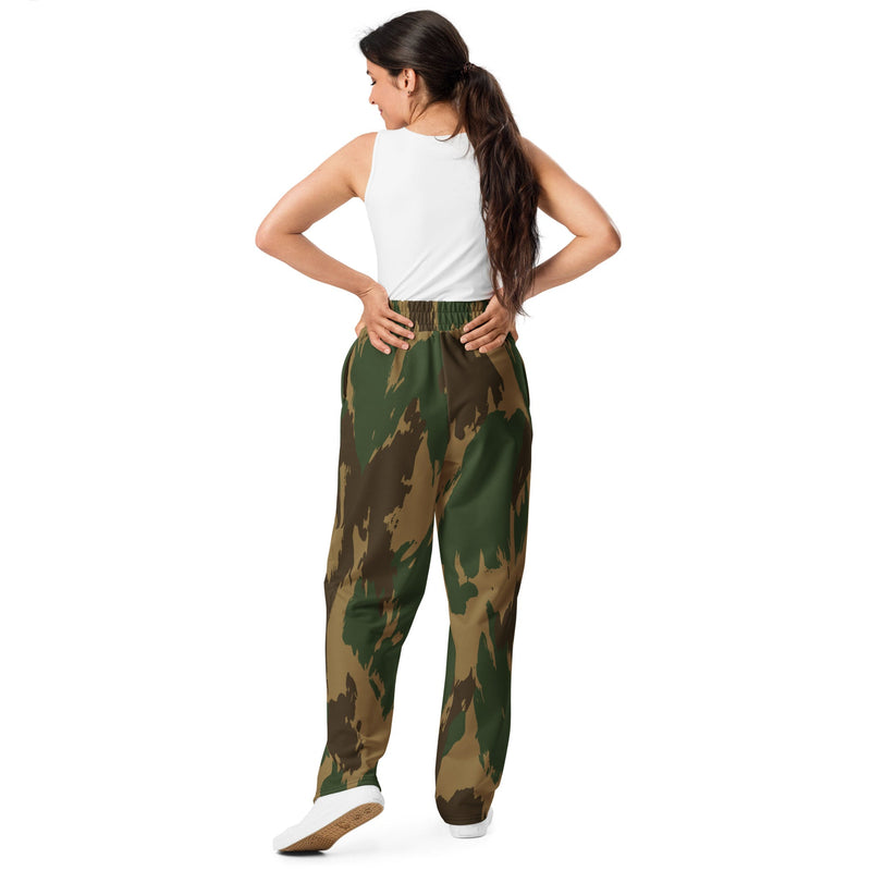 Denison 1959 Airborne Brushstroke Heritage CAMO Unisex Wide-Leg Joggers