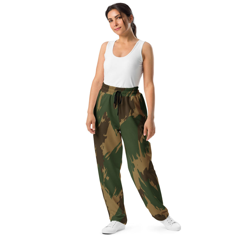 Denison 1959 Airborne Brushstroke Heritage CAMO Unisex Wide-Leg Joggers