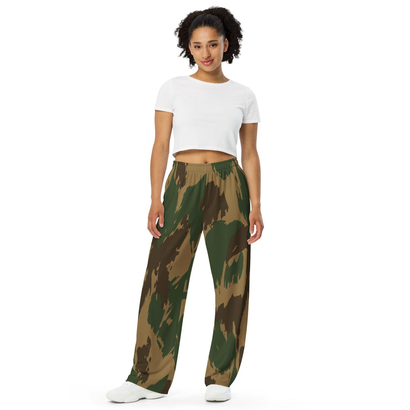 Denison 1959 Airborne Brushstroke Heritage CAMO Unisex Wide-Leg Leisure Pants - Pant