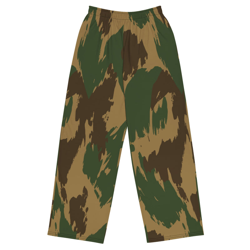 Denison 1959 Airborne Brushstroke Heritage CAMO Unisex Wide-Leg Leisure Pants - 2XS - Pant