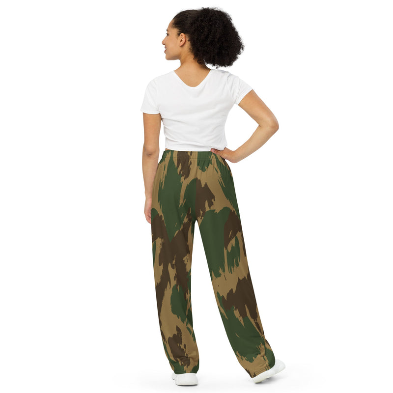 Denison 1959 Airborne Brushstroke Heritage CAMO Unisex Wide-Leg Leisure Pants - Pant
