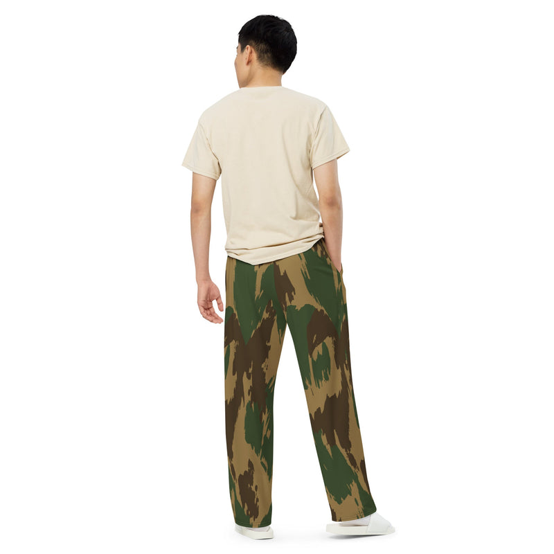Denison 1959 Airborne Brushstroke Heritage CAMO Unisex Wide-Leg Leisure Pants - Pant