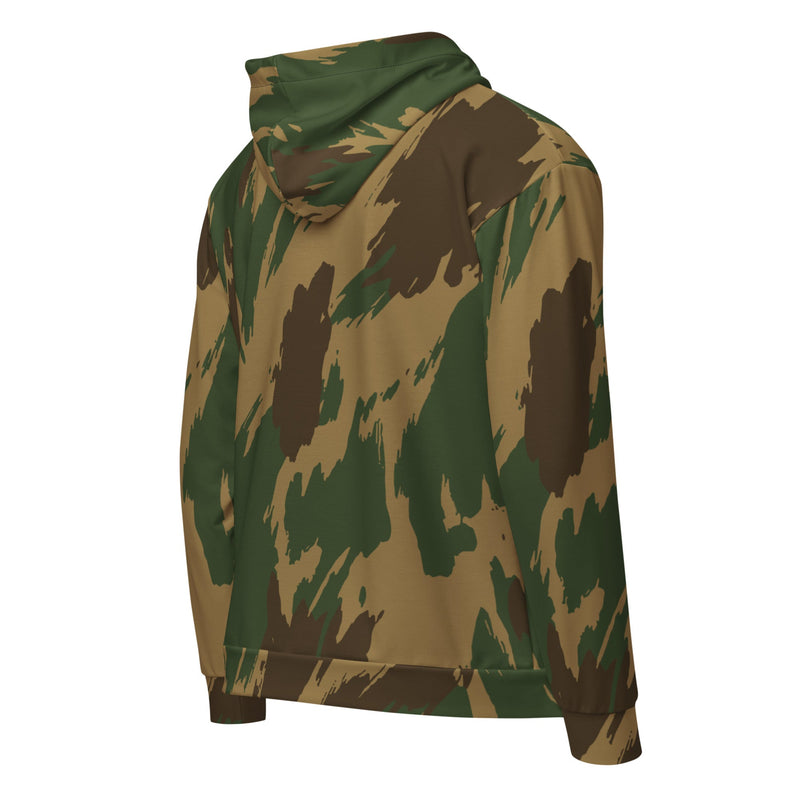Denison 1959 Airborne Brushstroke Heritage CAMO Unisex Zip Hoodie