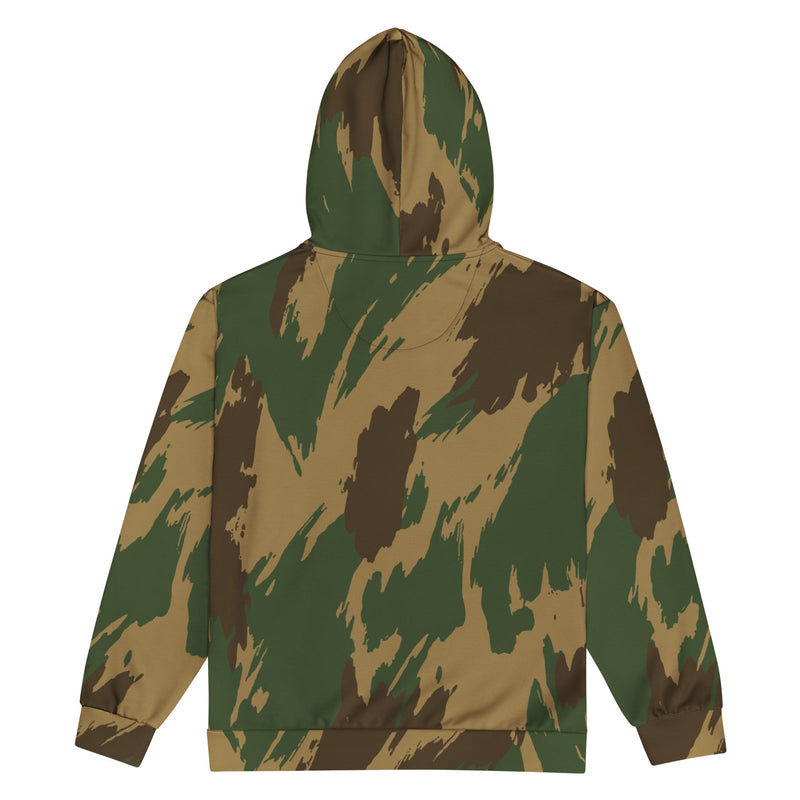Denison 1959 Airborne Brushstroke Heritage CAMO Unisex Zip Hoodie