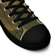 Denison Airborne Brushstroke Heritage CAMO Mens High-Top Canvas Shoes