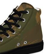 Denison Airborne Brushstroke Heritage CAMO Mens High-Top Canvas Shoes