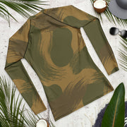 Denison Airborne Brushstroke Heritage CAMO Mens Long-Sleeve Rash Guard - LS