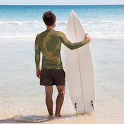 Denison Airborne Brushstroke Heritage CAMO Mens Long-Sleeve Rash Guard - LS